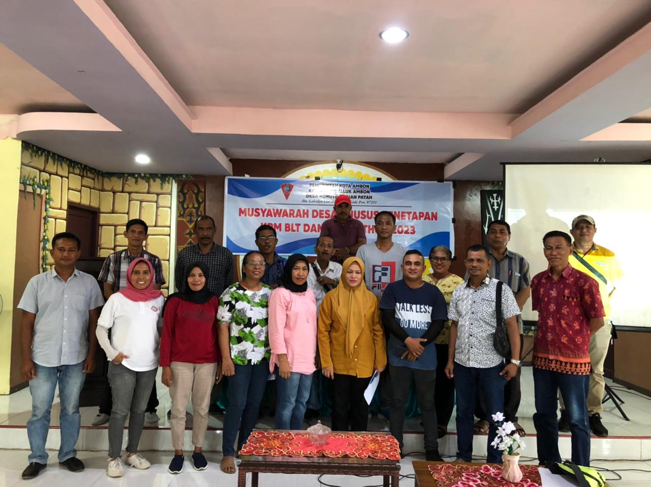 Musdes Khusus Pembahasan Calon KPM BLT Tahun 2023